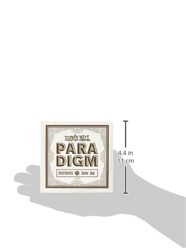 Ernie Ball Paradigm Not Even Slinky Electric Guitar Strings, 12-56 Gauge (P02026)