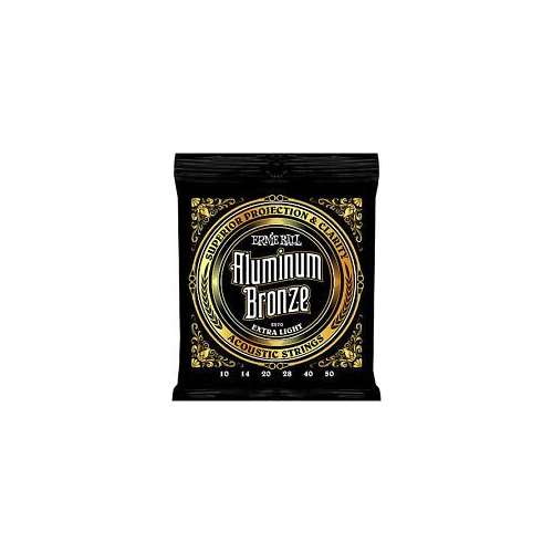 Ernie Ball 2570 aluminium bronze 10-50 extra light acoustic guitar strings (2 PACKS)