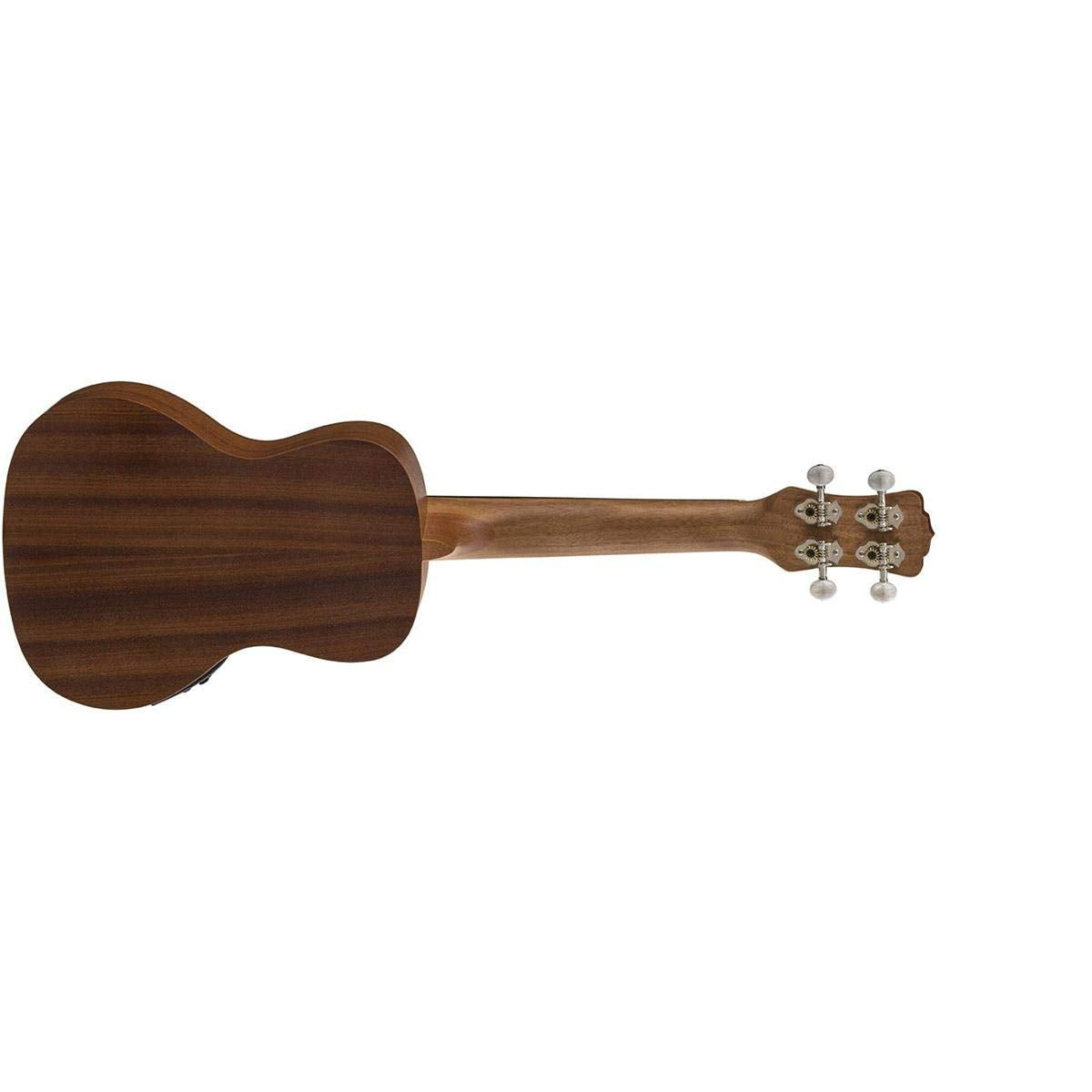 Luna UKEMALUEL Maluhia Peace Mahogany Acoustic-Electric Concert Ukulele Satin Natural with Graphic