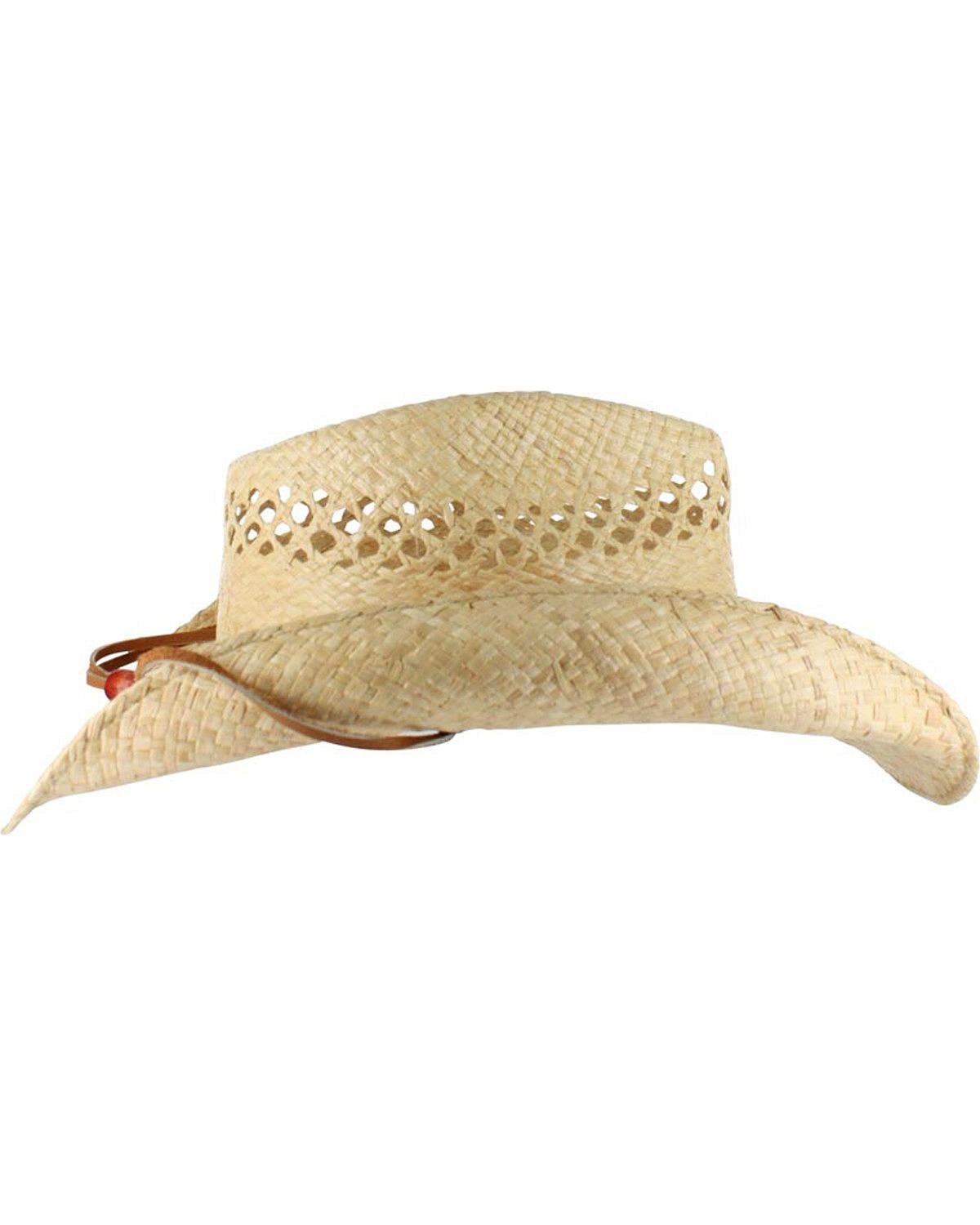 Stetson Unisex Bridger Straw Hat Natural Medium