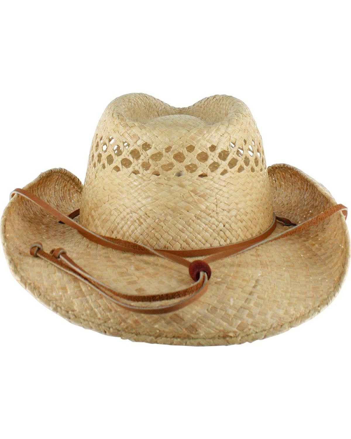Stetson Unisex Bridger Straw Hat Natural Medium