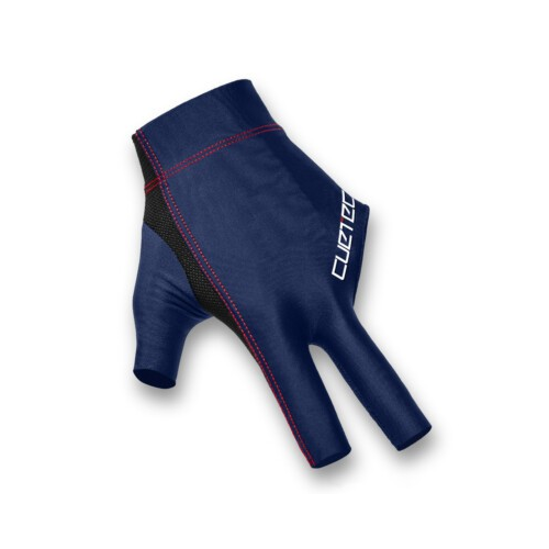 Cuetec AXIS Pool/Billiards Navy Glove; Left Bridge Hand, Small