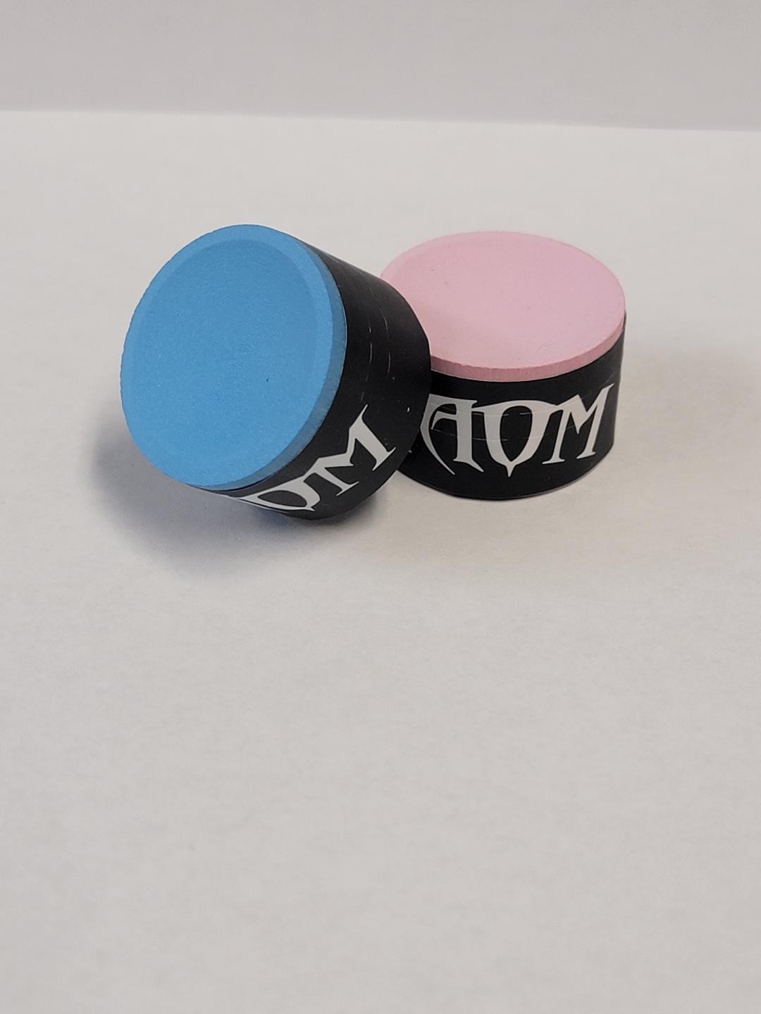 Taom Pyro Pack (Blue & Pink) Professional Pool/Billiard Cue Chalk - 2 Pieces