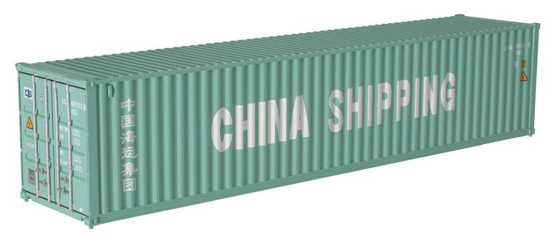Atlas HO Scale 40' Standard-Height Container 3-Pack China Shipping/CCLU Set #1