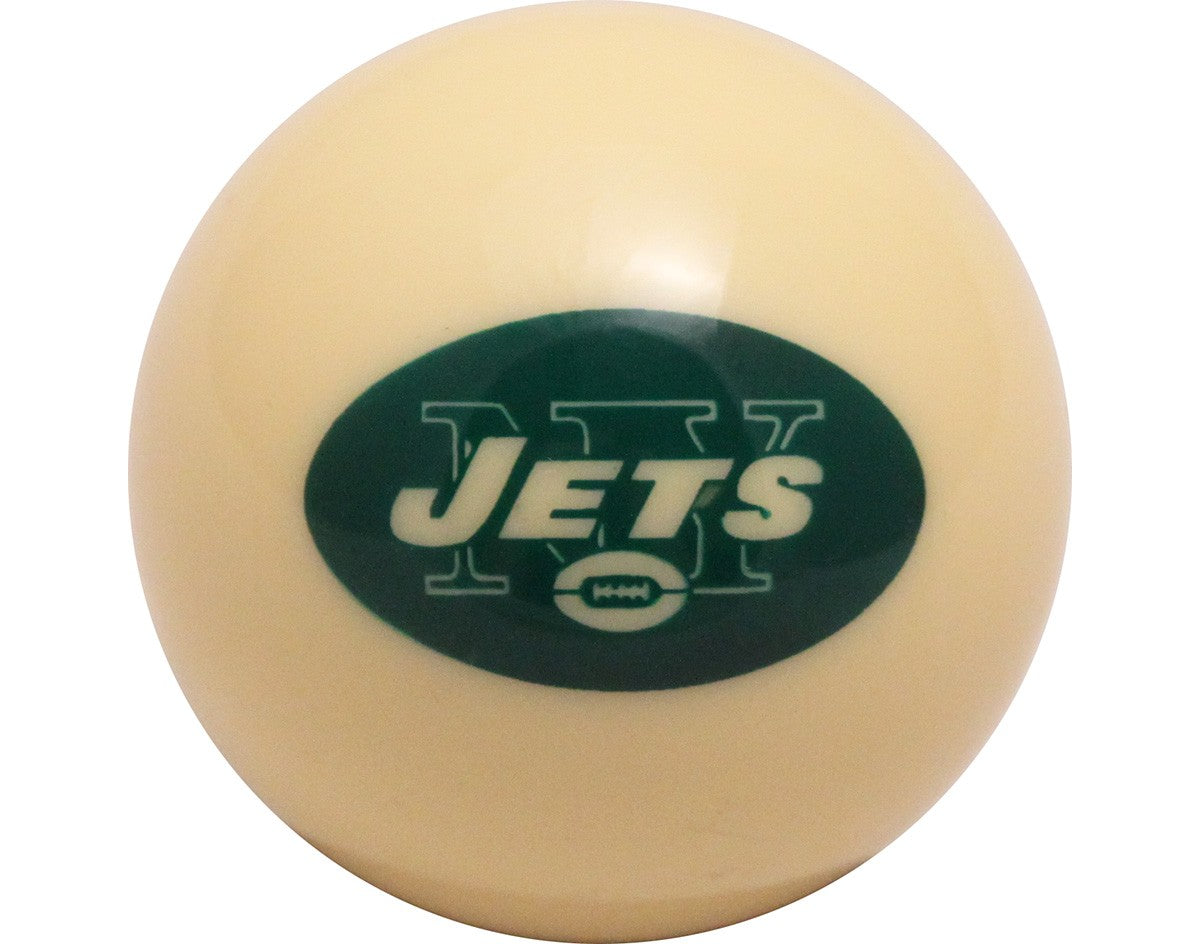NFL Imperial New York Jets Pool Billiard Cue/8 Ball - Old Style