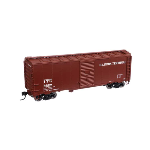 Walthers HO Scale 40' AAR 1944 Boxcar Illinois Terminal #6909