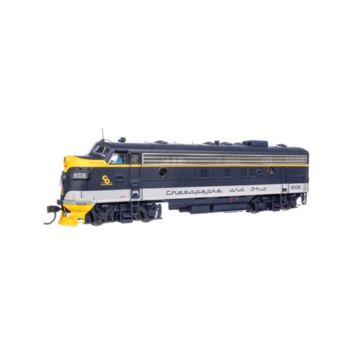 Walthers Proto HO Scale EMD FP7(Standard DC) Chesapeake & Ohio #8006