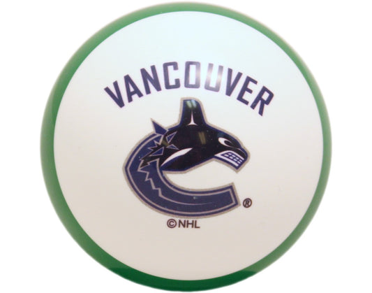 NHL Imperial Vancouver Canucks Pool Billiard Cue/8 Ball -  Green