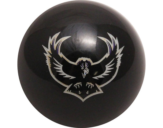 NFL Imperial Baltimore Ravens Pool Billiard Cue/8 Ball - Retro