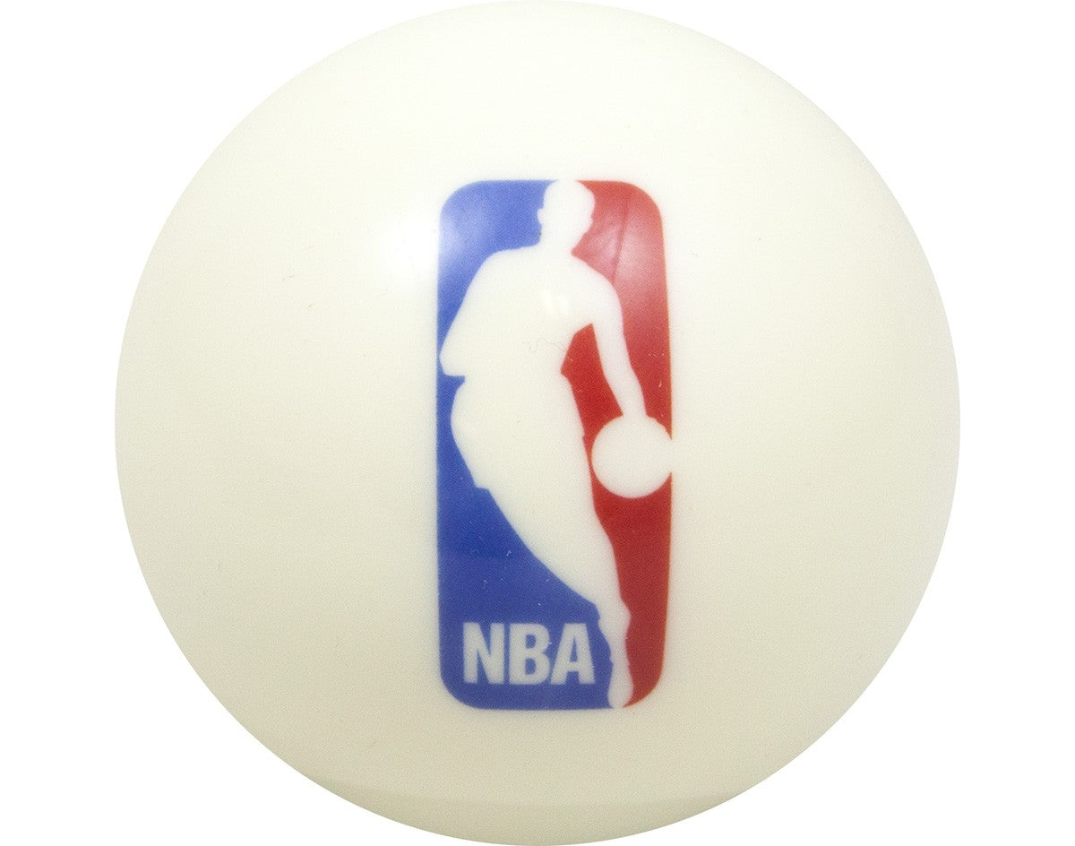 NBA Imperial NBA Logo Pool Billiard Cue/8 Ball - White