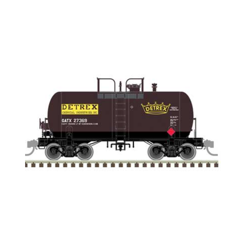 Atlas HO Scale Beer Can Tank Car Detrex GATX #27367