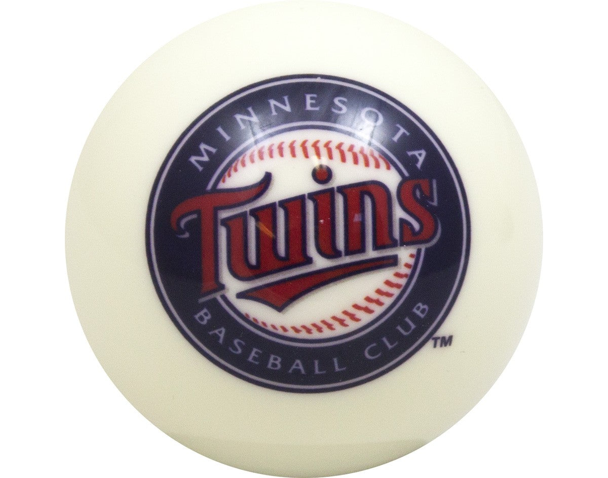 MLB Imperial Minnesota Twins Pool Billiard Cue/8 Ball - White