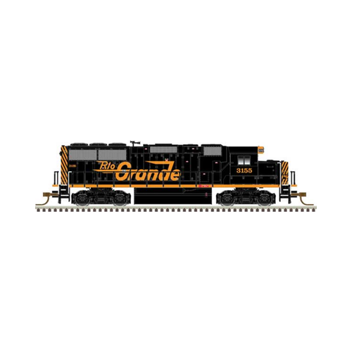 Atlas N Scale EMD GP60 LokSound & DCC Denver & Rio Grande Western Loco #3155