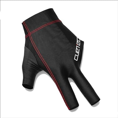 Cuetec AXIS Pool/Billiards Black Glove; Left Bridge Hand, X-Large