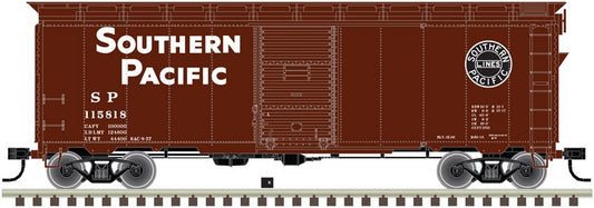 Atlas HO Scale 1937 AAR 40' Boxcar (Kit) Southern Pacific/SP 114755 (Boxcar Red)