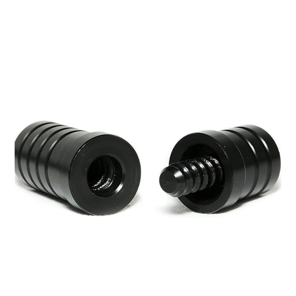 Y2Play Threaded Plastic Radial Joint Protectors - Black