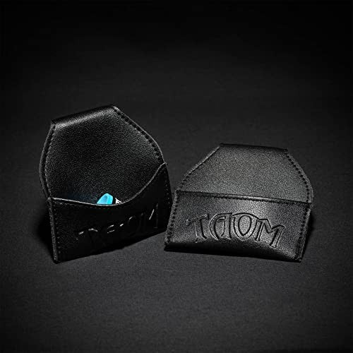 Taom TMCH Black Cue Chalk Pouch Bag Leather Billiards Pool Chalk Holder