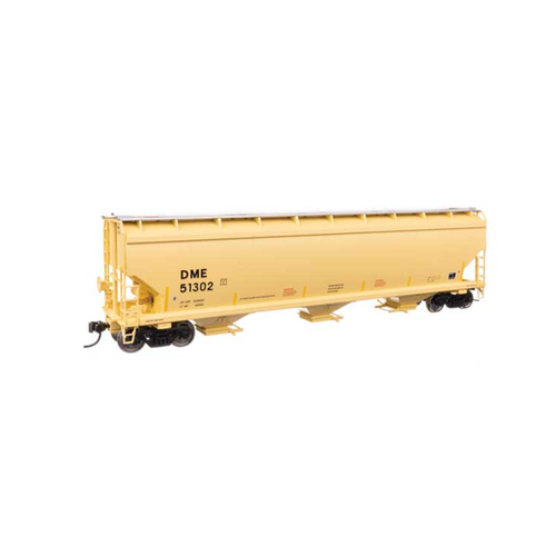 Walthers HO Scale 60' NSC 5150 3-Bay Covered Hopper Dakota, Minnesota & Eastern