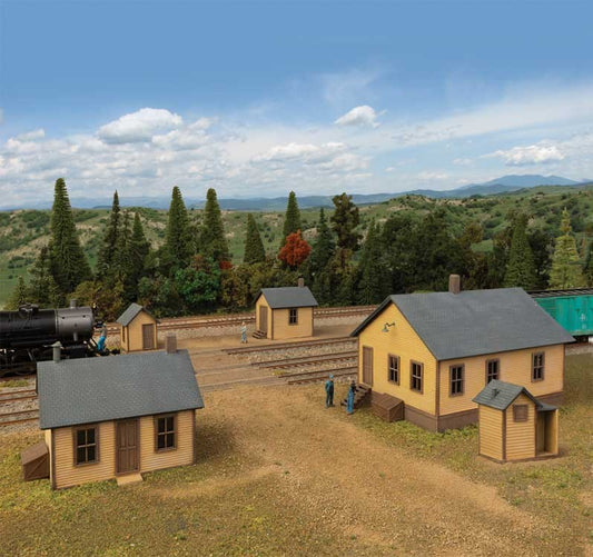 Walthers Cornerstone HO Scale Building/Structure Kit Vintage Trackside