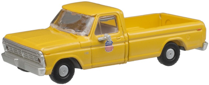 Atlas N Scale 1973 Ford F-100 Pickup Truck Vehicle 2-Pack Union Pacific/UP