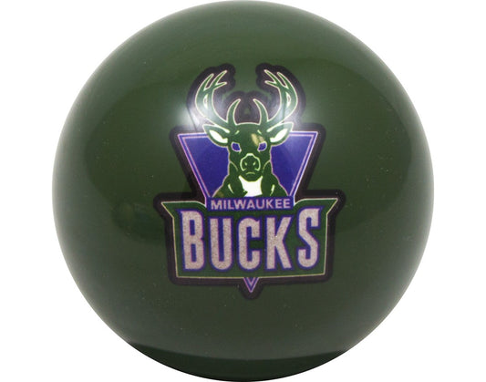NBA Imperial Milwaukee Bucks Pool Billiard Cue/8 Ball - Green