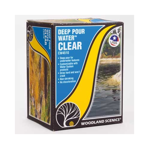 Woodland Scenics Water System Deep Pour Water - Clear
