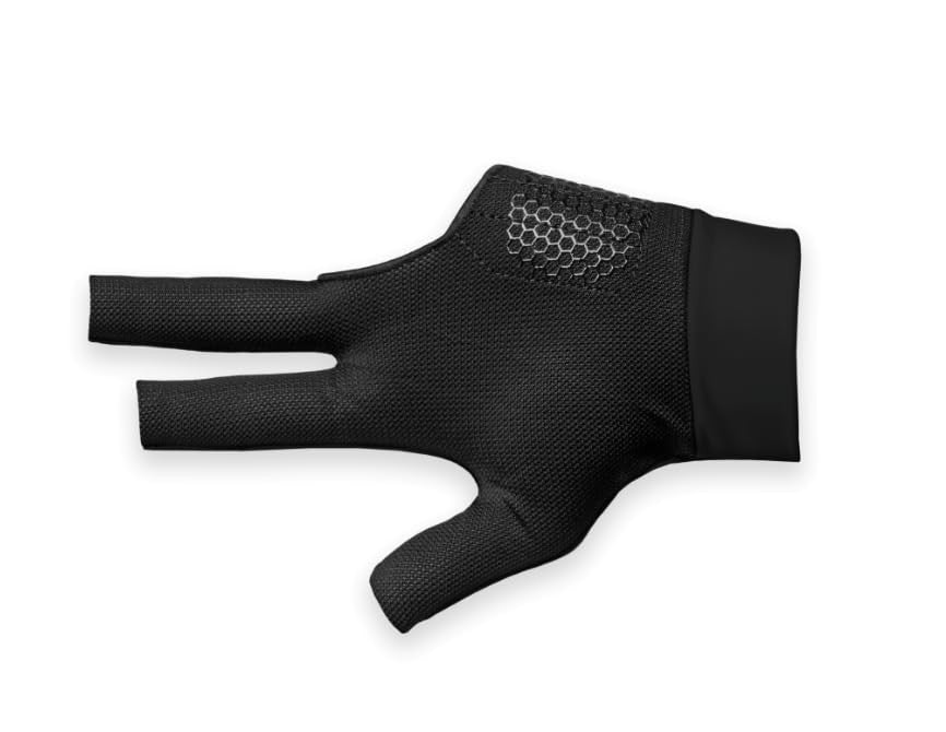 Taom Midas Pool/Billiard Glove, Left Hand Professional Stitched Glove - Small