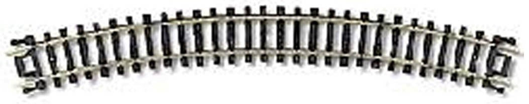 Atlas N Scale Code 80 19" Radius Curve Bulk Model Train Track (25 Pieces)