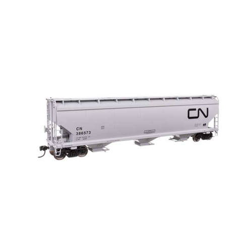 Walthers HO Scale 60' NSC 5150 3-Bay Covered Hopper Canadian National #386573