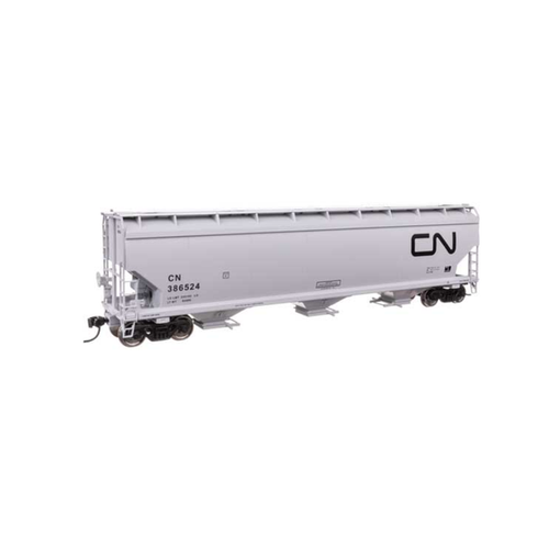 Walthers HO Scale 60' NSC 5150 3-Bay Covered Hopper Canadian National #386524