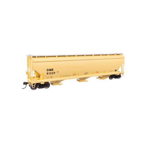 Walthers HO Scale 60' NSC 5150 3-Bay Covered Hopper Dakota, Minnesota & Eastern