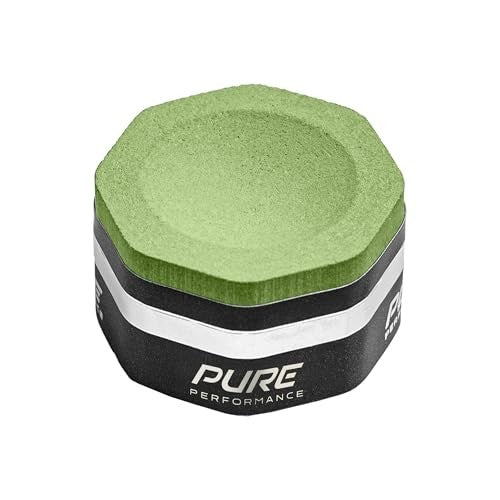 Predator Pure Pool Billiard Cue Stick Chalk - 1 Piece Hard (Green)