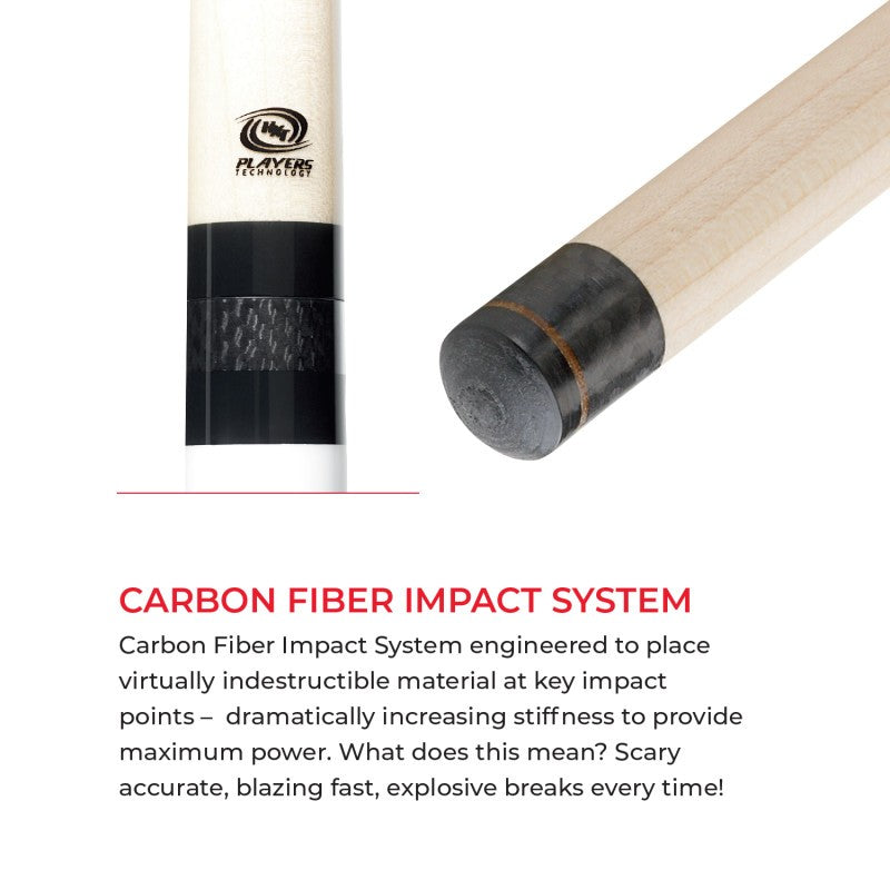 18oz - Players Pool Cue - HXT - Jump/Break
