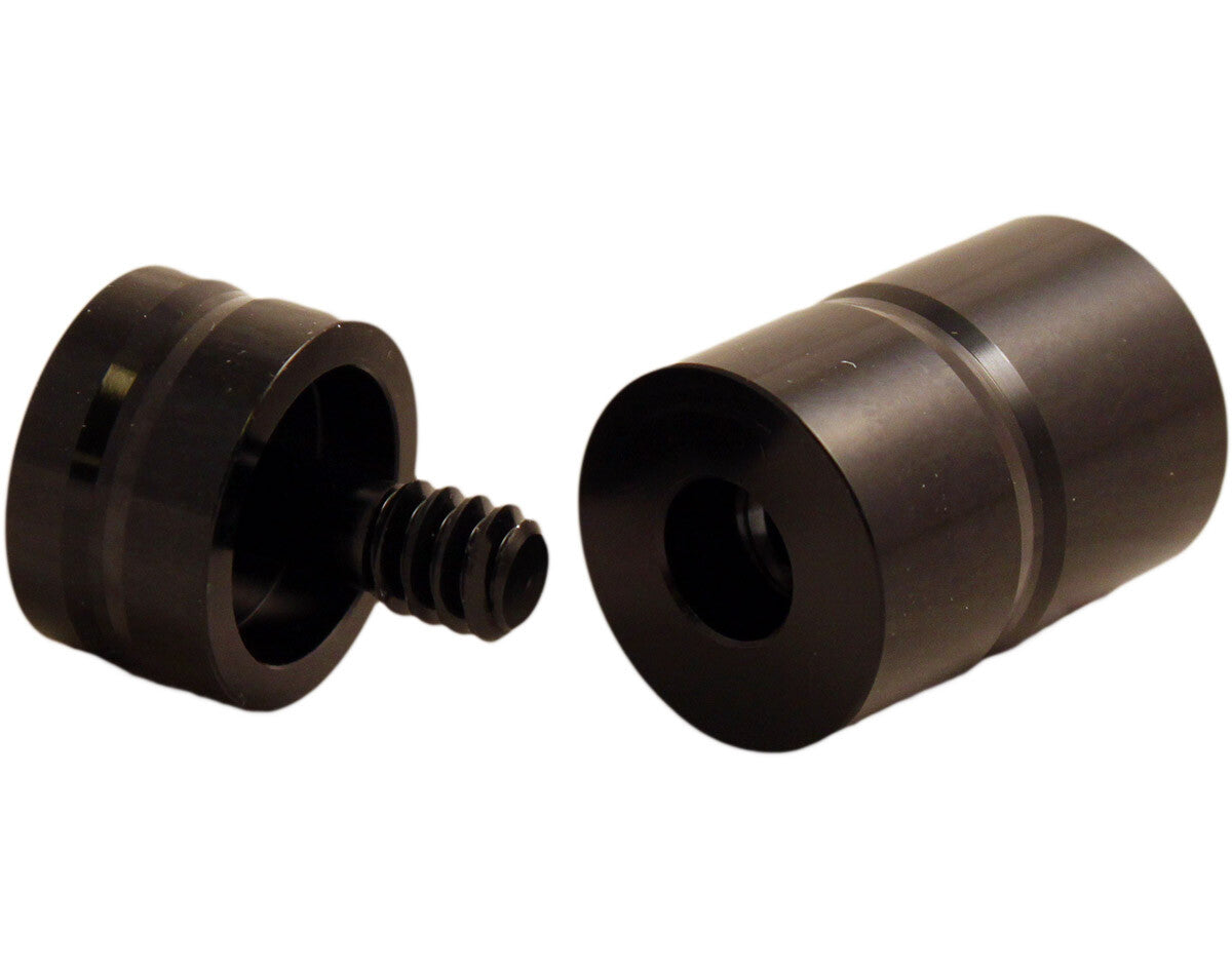 Pro Series JPA-14 Threaded Aluminum Joint Protectors, Blacktastic, 5/16 x 14