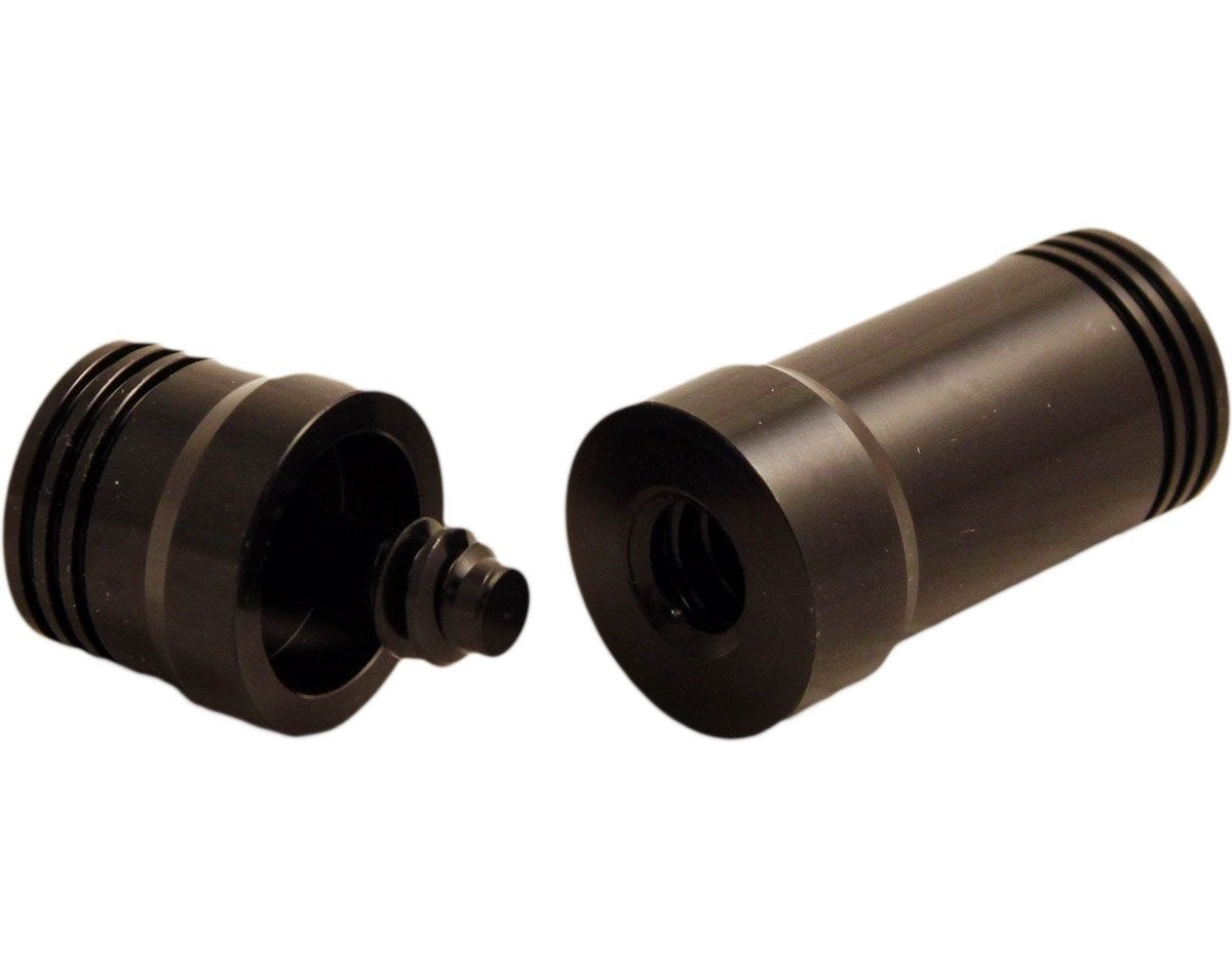 Pro Series JPA-10 Threaded Aluminum Joint Protectors, Blacktastic, 3/8 x 10