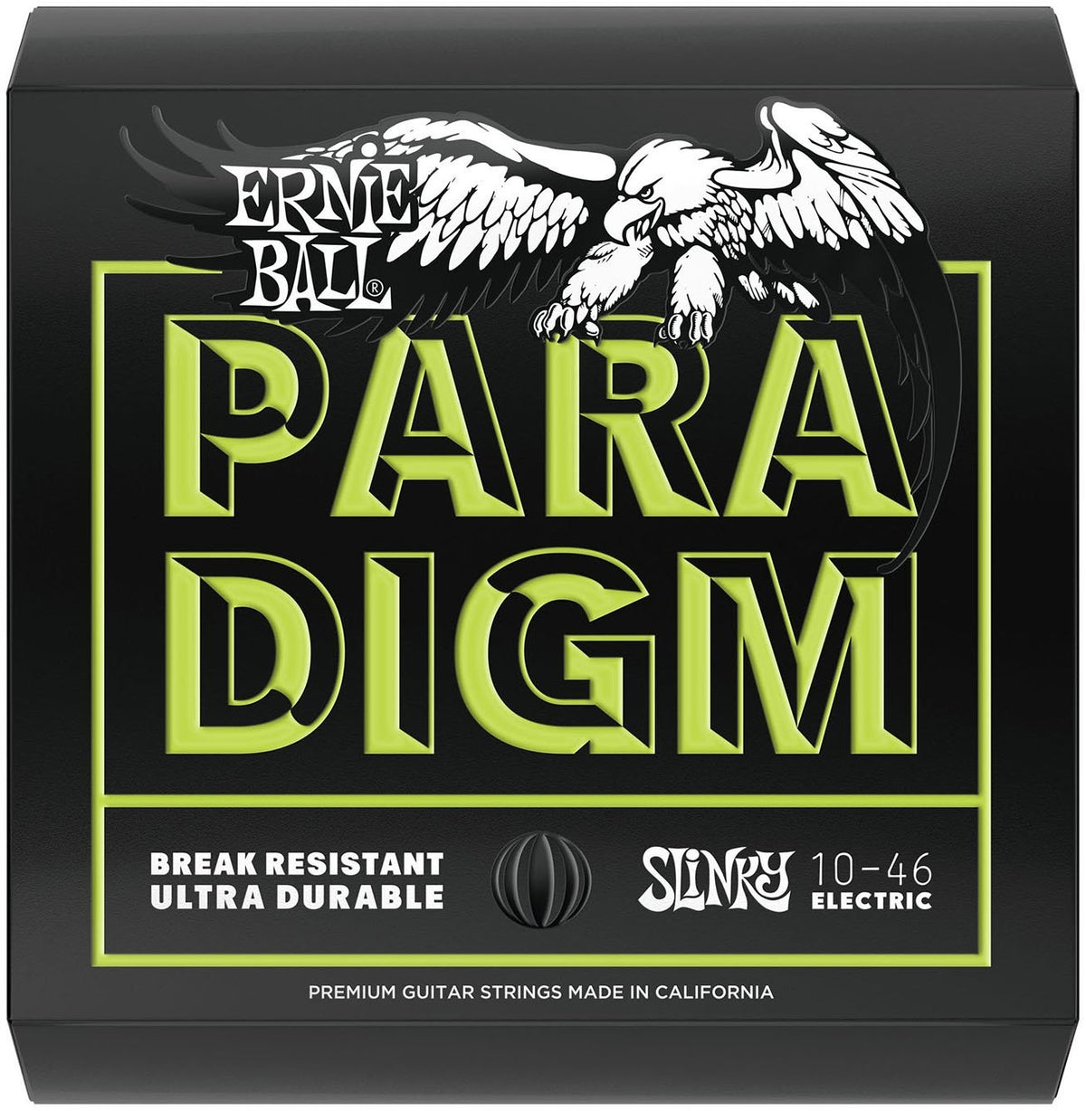 3 PACK Ernie Ball 2021 Paradigm Regular Slinky Electric Guitar Strings .010-.046