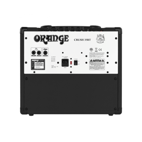 Orange CRUSH35RT 35w Solid State Reverb/Tuner Amplifier Amp Combo - Black