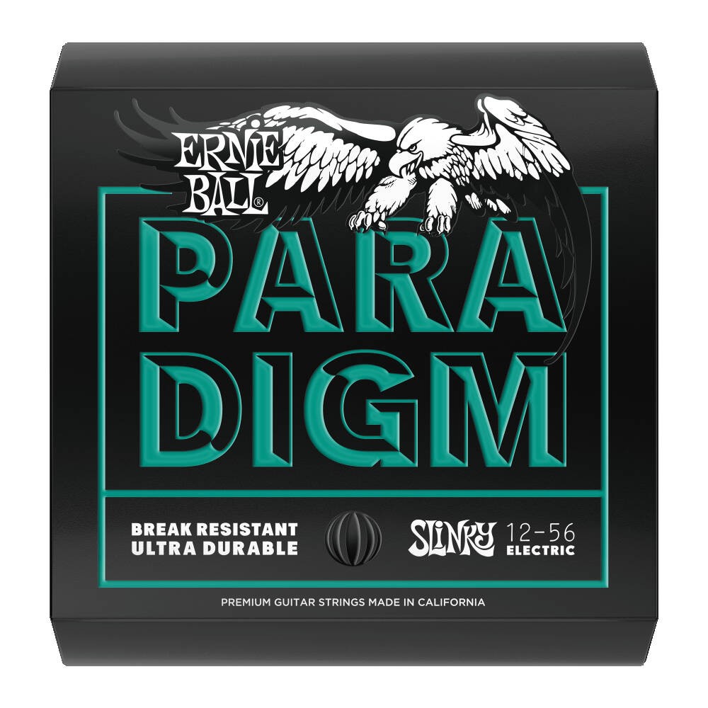 3 PACK Ernie Ball 2026 Paradigm Not Even Slinky Electric Guitar Strings, 12-56