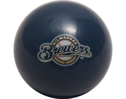 MLB Imperial Milwaukee Brewers Pool Billiard Cue/8 Ball - Old Style