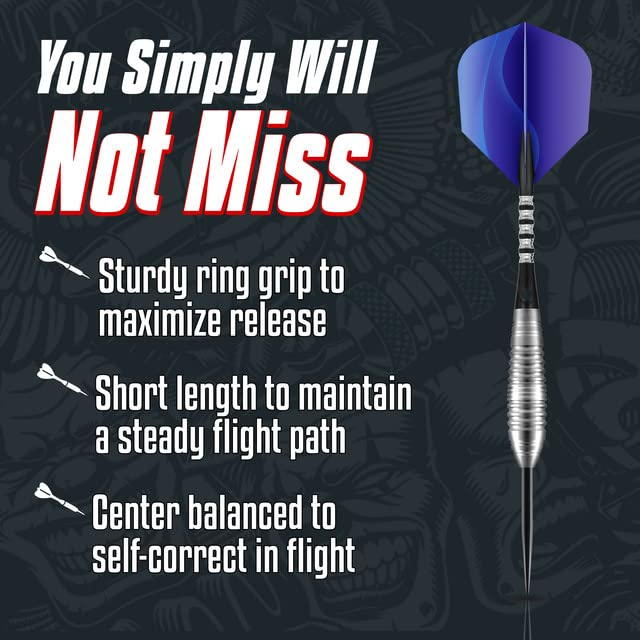 Shot Darts Metal Tip Zen Budo (23g/ 24g/ 26g) 80% Tungsten Center   Balanced Bomber Shape Perfect for Beginner Handcrafted Professional Darts   & Flights Made in New Zealand Metal Tips for Dart Board
