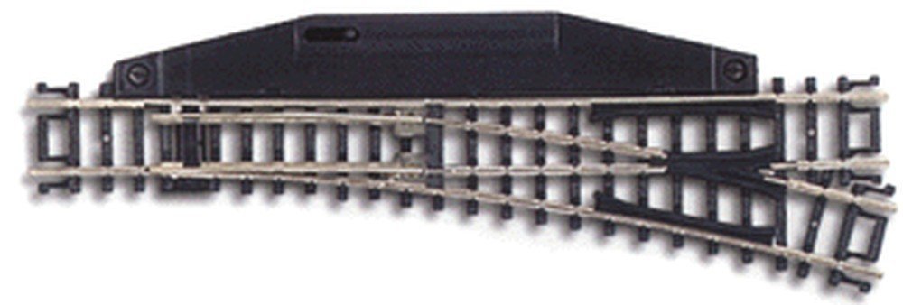 N Code 80 Nickel Silver Manual Standard Switch Right Atlas Trains