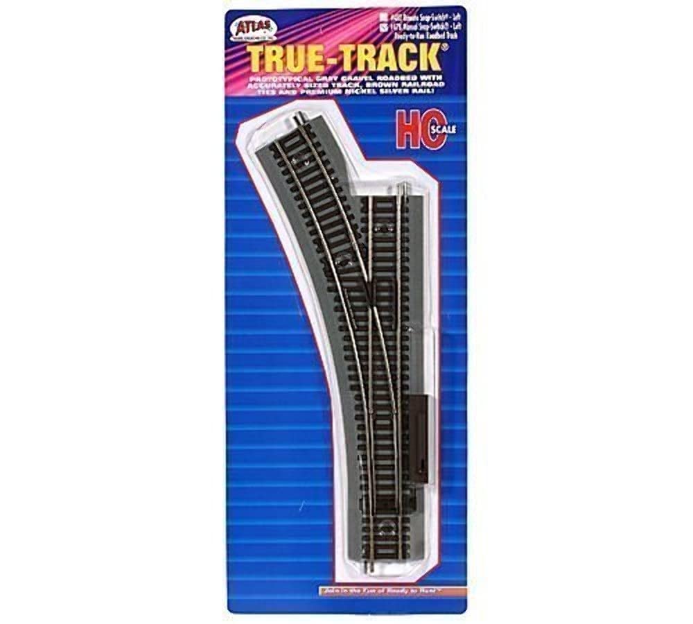 HO True-Track Manual Left-Hand Switch