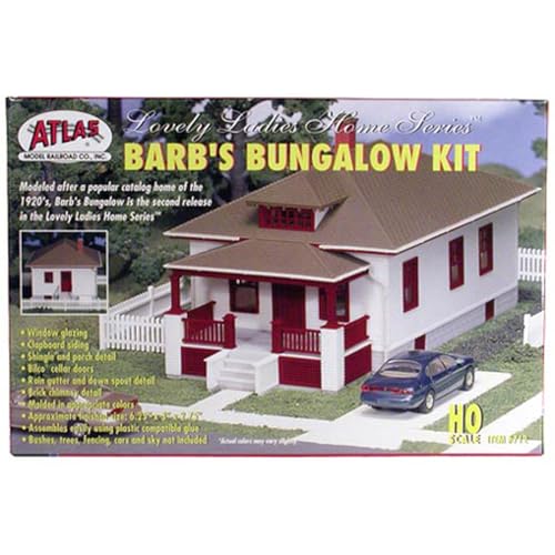 Barb's Bungalow Kit HO Scale Atlas Trains