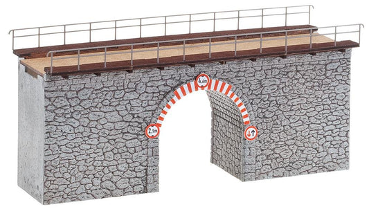 Faller 120498 Stone Arch Bridge HO Scale Building Kit