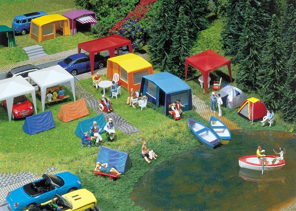Faller 130504 Camping Tent HO Scale Building Kit