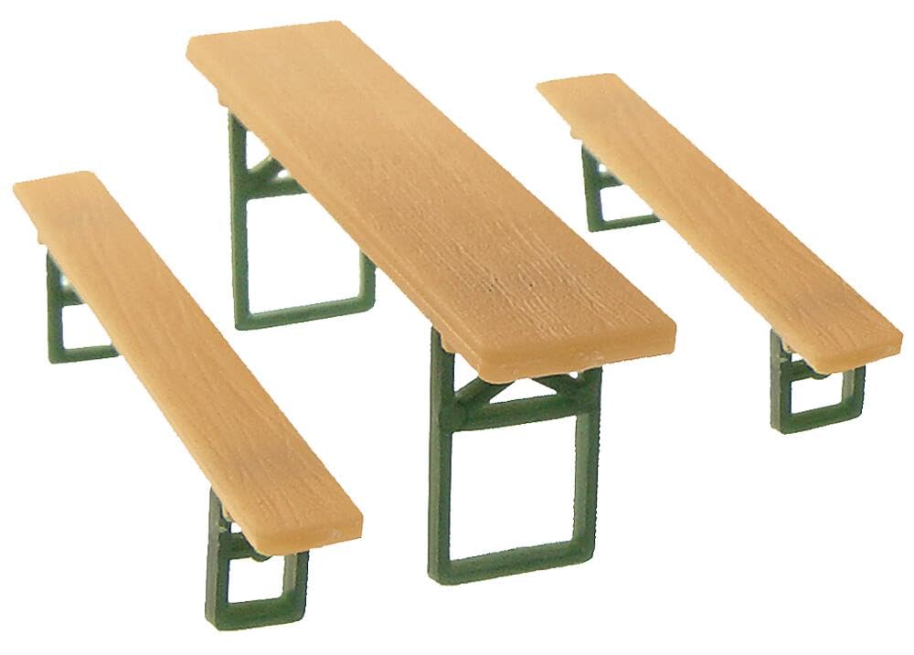 Faller 180444 Beer Benches & Tables 60/Scenery and Accessories