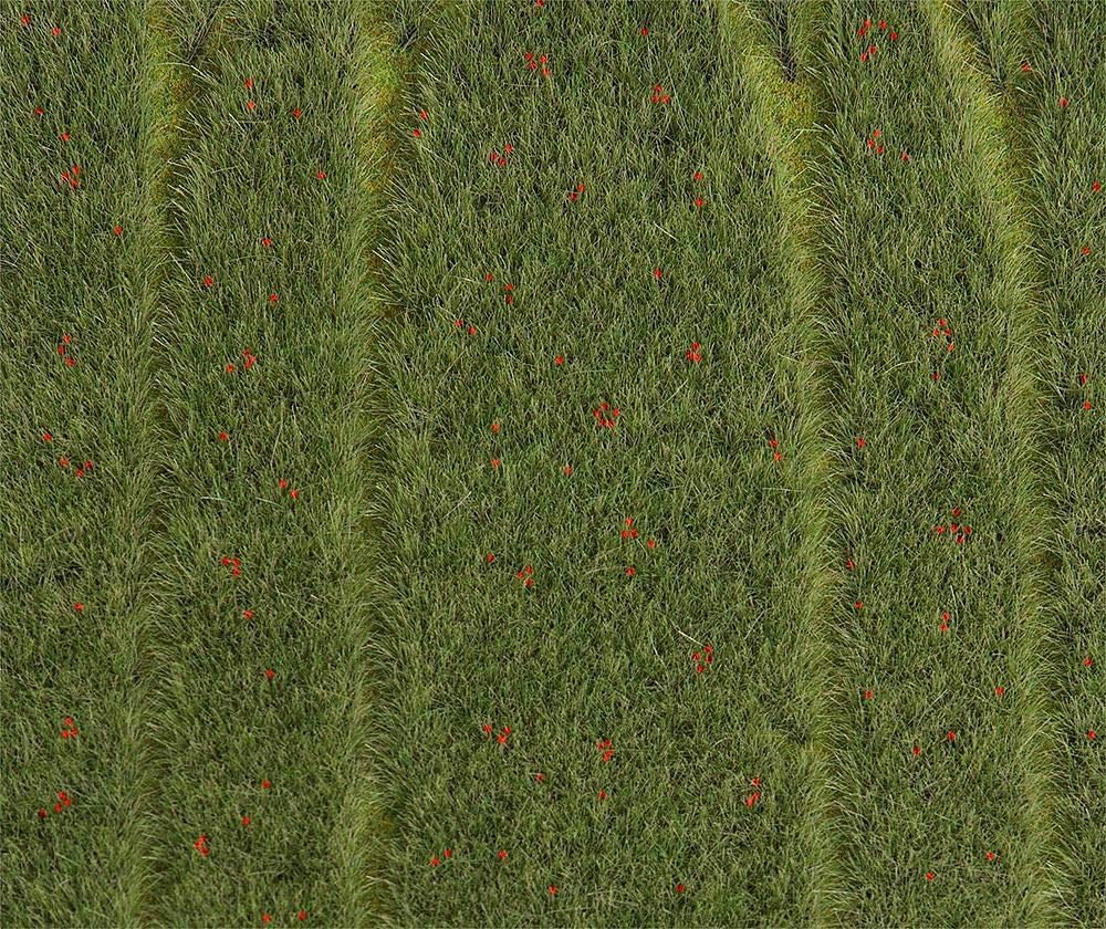 Faller 180458 Segment Grain Field/Poppy Scenery and Accessories