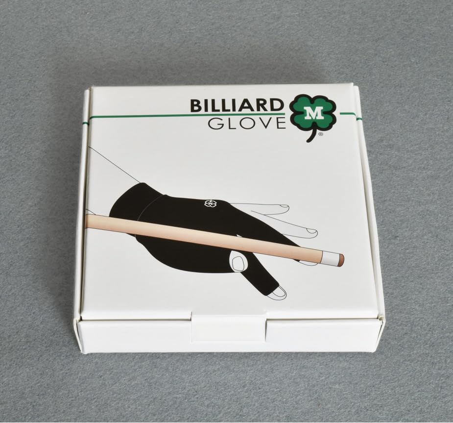 McDermott Billiard Pool Glove - Left Hand Fit for Right Handed Players - Large