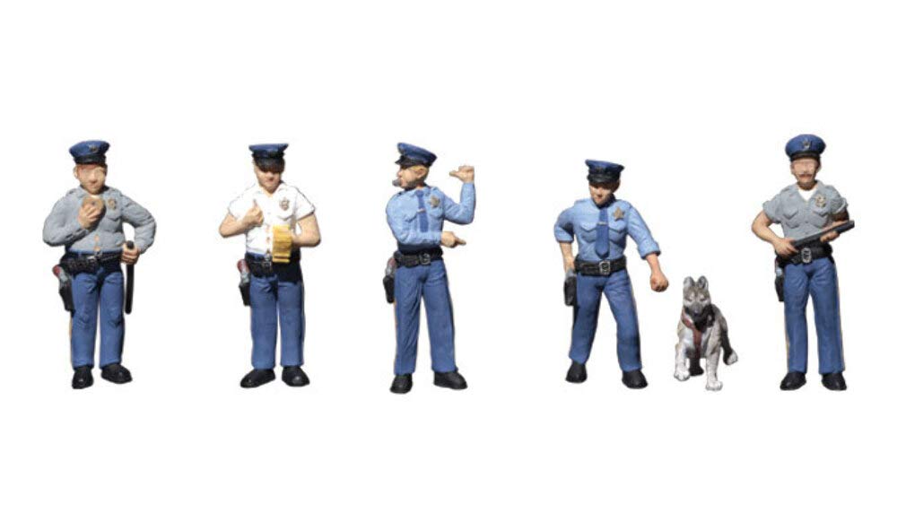 WOODLAND SCENICS A1822 Policemen HO WOOU9122