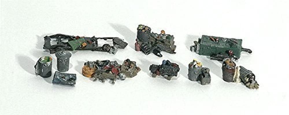 Assorted Junk HO Scale Woodland Scenics